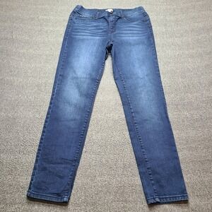 Juicy Couture Skinny Jeans Womens 10 Blue Excellent Pull On Stretch Dark Wash